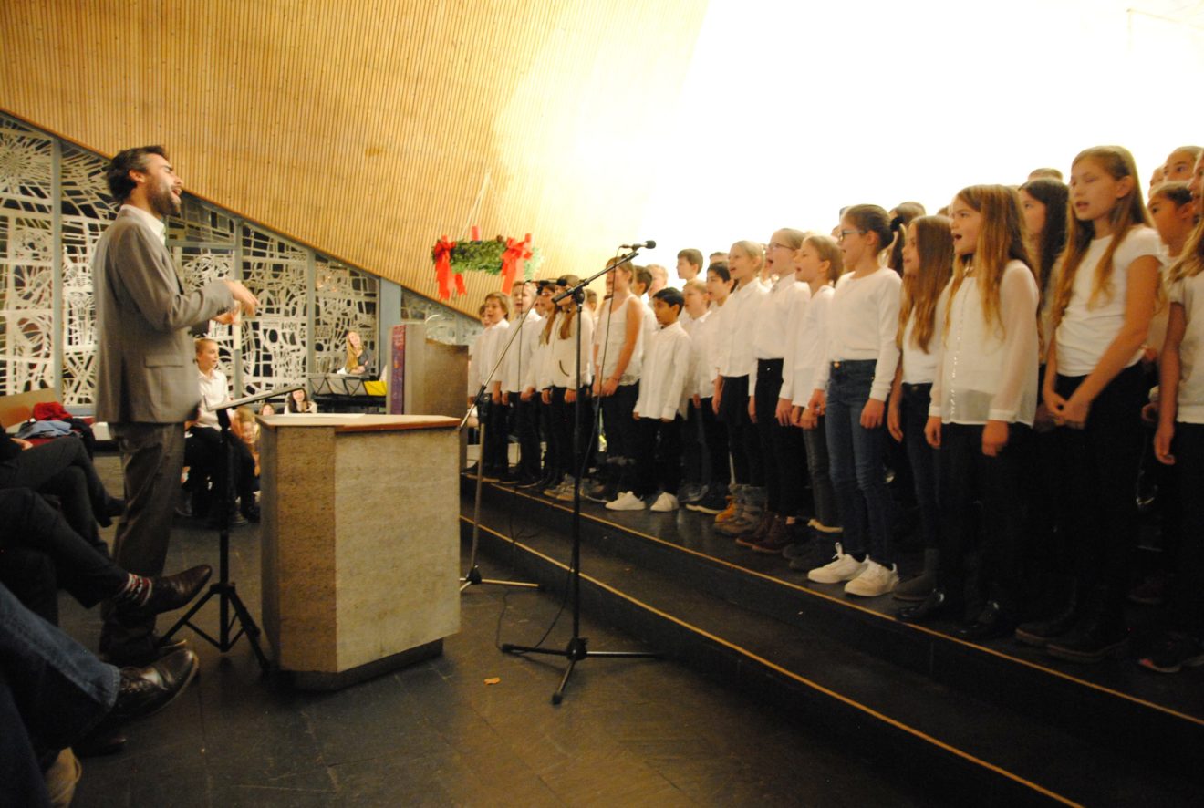 Impressionen vom Weihnachtskonzert in der Cantate Kirche